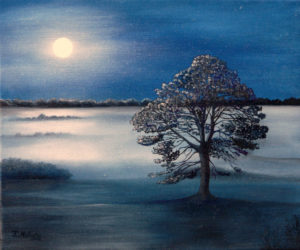 painting of the new forest hampshire
